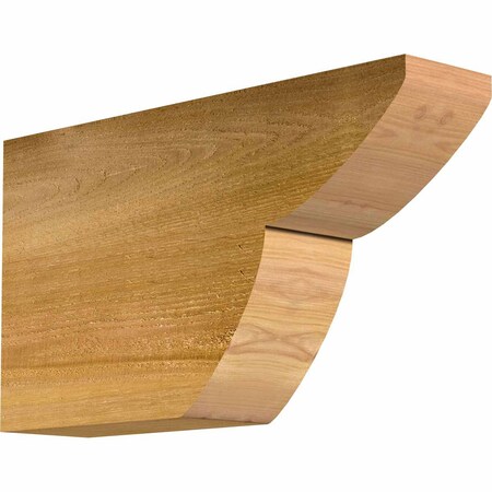 Ekena Millwork Crestline Rough Sawn Rafter Tail, Western Red Cedar, 4"W x 10"H x 18"L RFT04X10X18CRE00RWR